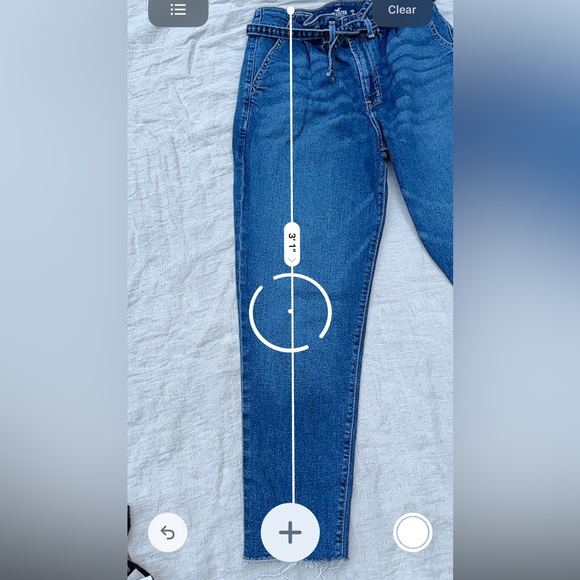 Hollister Ultra High Rise Mom Jeans Size 27 - Picture 6 of 8